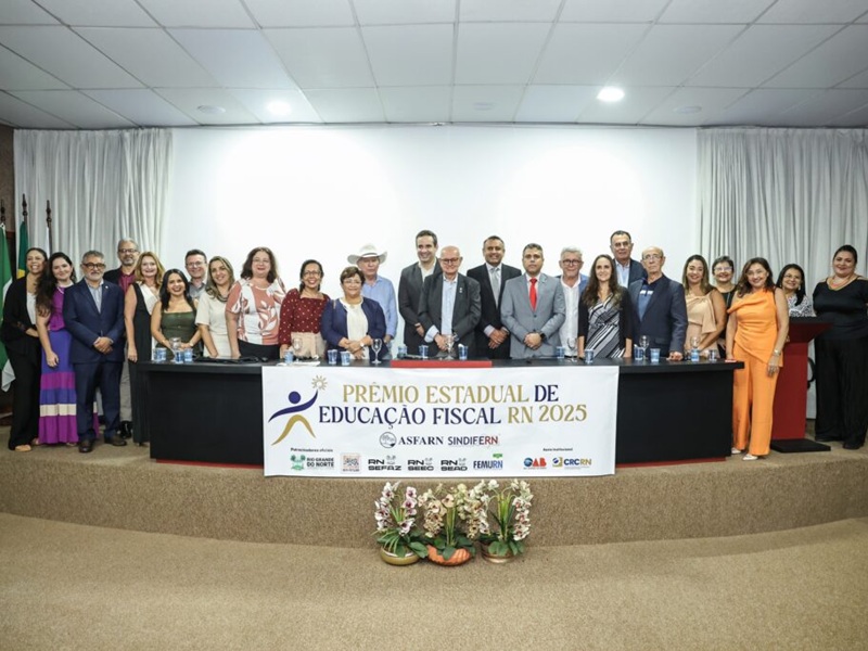 Escolas do RN são destaque entre finalistas do Prêmio de Educação Fiscal