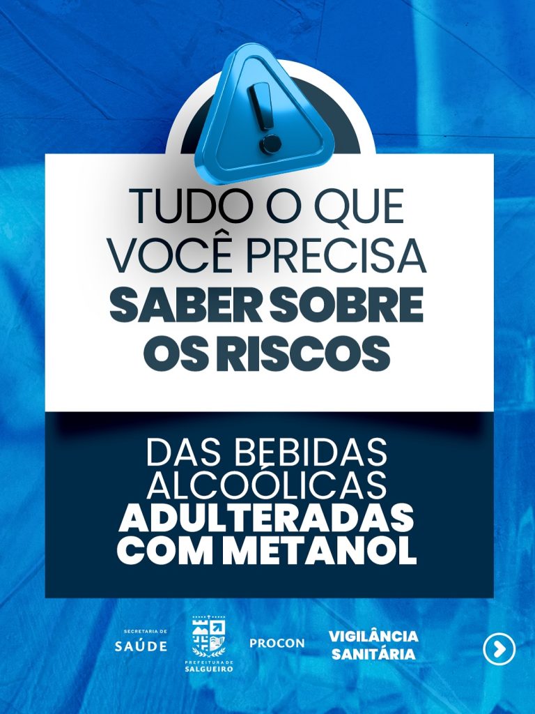 Prefeitura de Salgueiro faz alerta sobre adulteração de bebidas