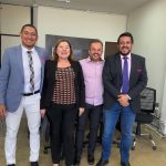 Fabinho recebe vereadores de oposição ao seu governo