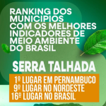 Serra Talhada se destaca entre as melhores do Brasil em meio ambiente