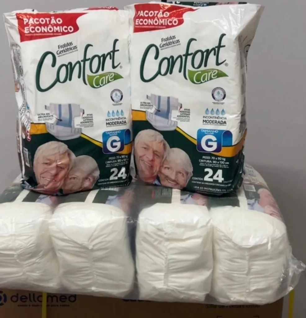 Fraldas geriátricas e absorventes estão disponíveis gratuitamente no programa Farmácia Popular