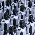 China começa a usar robôs humanoides na patrulha de fronteiras