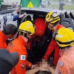 Raio atinge apoiadores de Bolsonaro