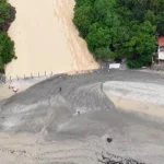 Professor alerta: Não tem mais areia da engorda na área próxima ao Morro do Careca.