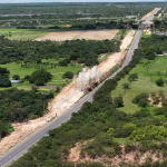 Duplicação da BR 304 avança com detonação de rochas no trecho Mossoró/Assú